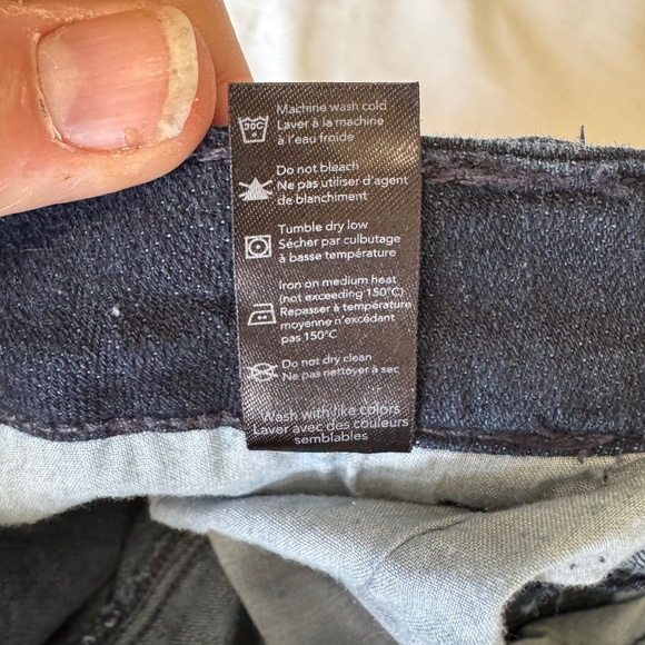 G:21 Women's Fit & Flare Dark Wash Blue Jeans Size 13 Flare Leg Low Rise Y2K - Picture 8 of 14